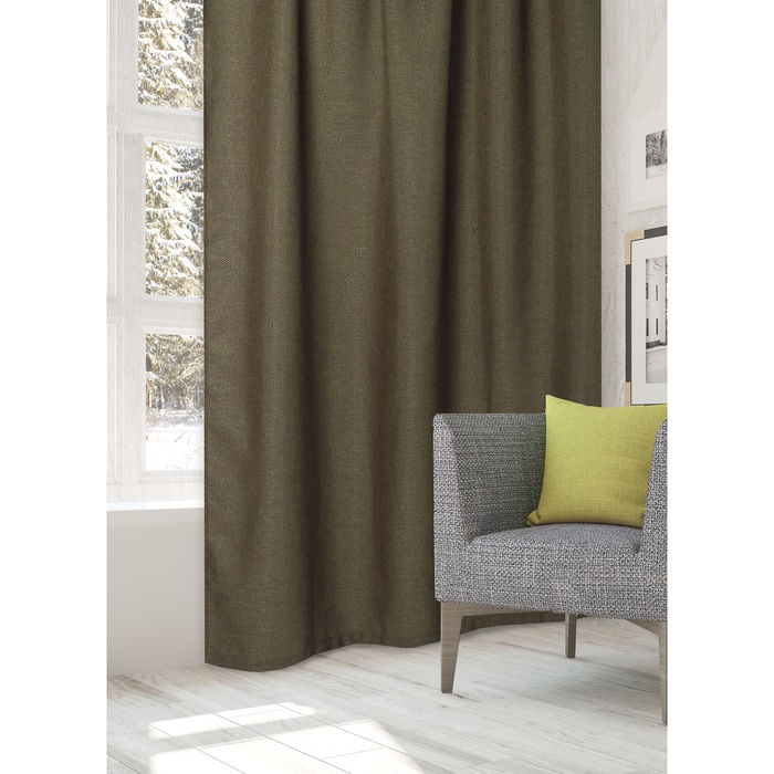 Этель Рейнбоу, без держателя, 135х270 см, оливковая