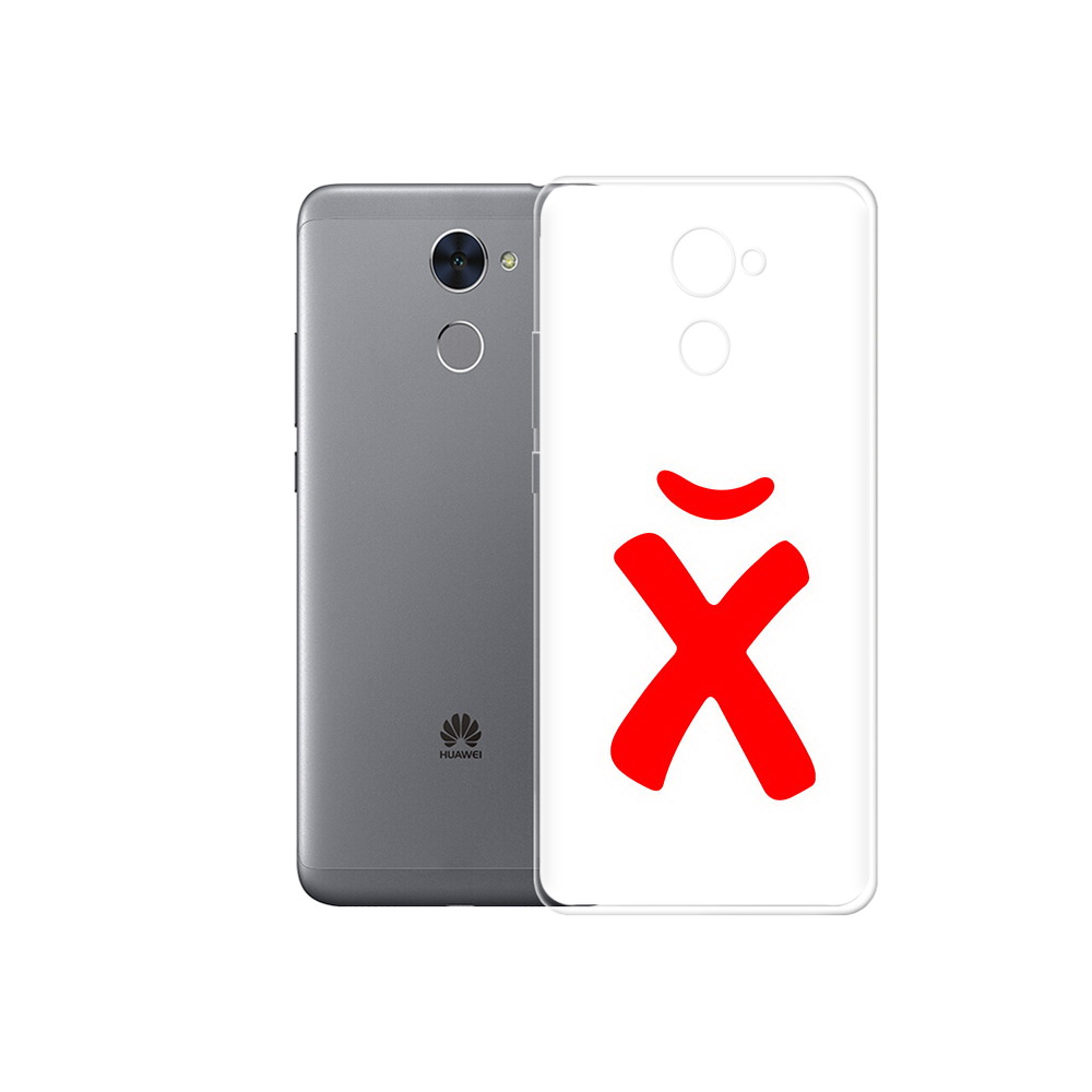 

Чехол MyPads Tocco для Huawei Enjoy 7 Plus абстракция буква х (PT74186.70.209), Прозрачный, Tocco