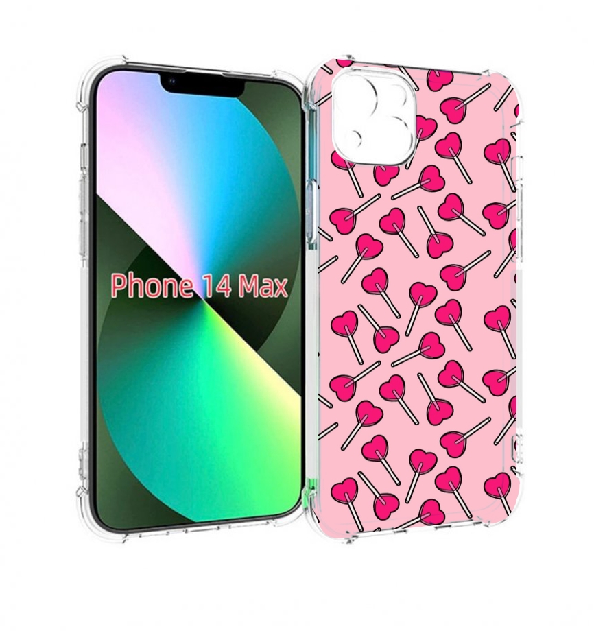 

Чехол MyPads много лединцов для iPhone 14 Plus (6.7), Прозрачный, Tocco
