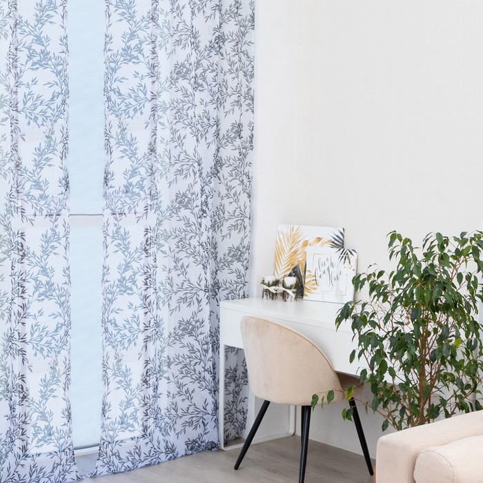 

Этель Шум листвы на шторной ленте, 145х270 см, 70 г/м2, 100% полиэстер, Шум листвы на шторной ленте, 145х270 см, 70 г/м2, 100% полиэстер