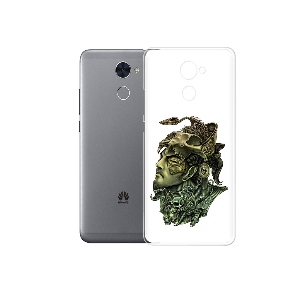 

Чехол MyPads Tocco для Huawei Enjoy 7 Plus бронзовый воин (PT74186.70.248), Прозрачный, Tocco