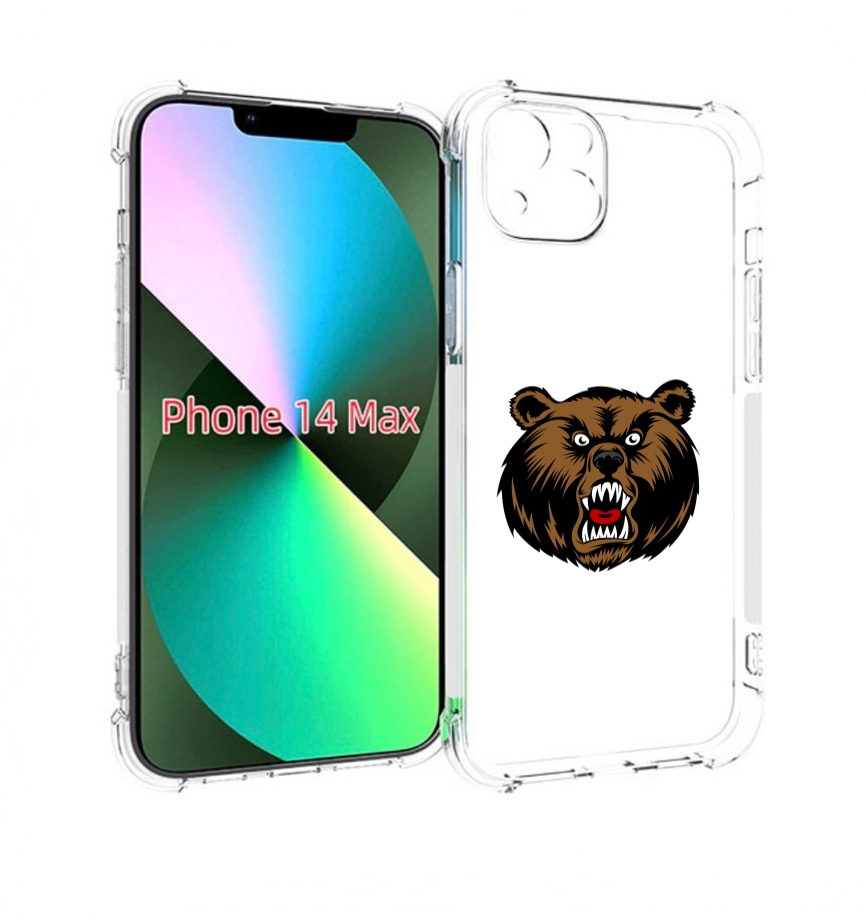 

Чехол MyPads бурый для iPhone 14 Plus (6.7), Прозрачный, Tocco