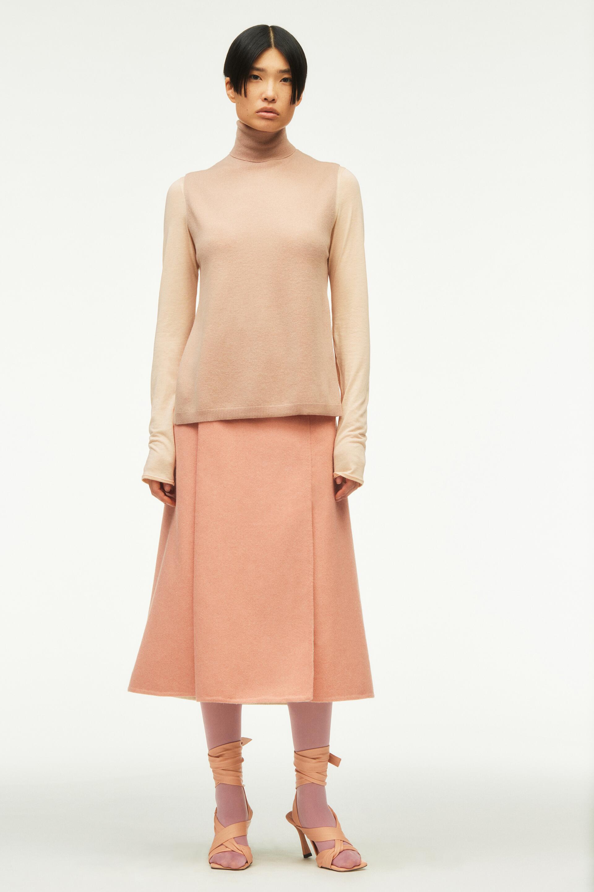 

Водолазка женская ZARA 09598332 розовая L (доставка из-за рубежа), 09598332
