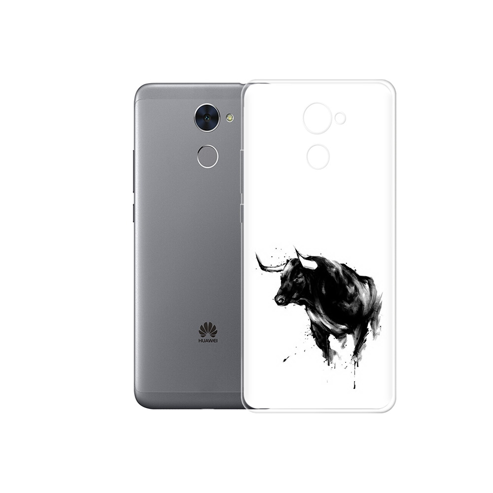 

Чехол MyPads Tocco для Huawei Enjoy 7 Plus бык (PT74186.70.254), Прозрачный, Tocco