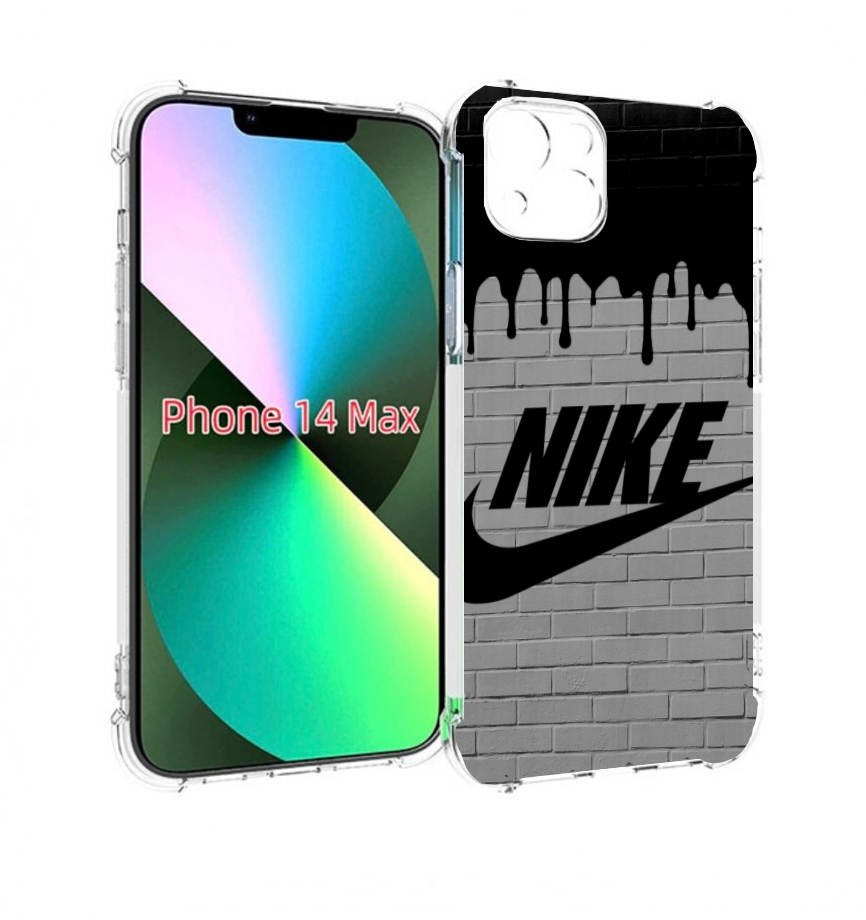 

Чехол MyPads найк в краске для iPhone 14 Plus (6.7), Прозрачный, Tocco