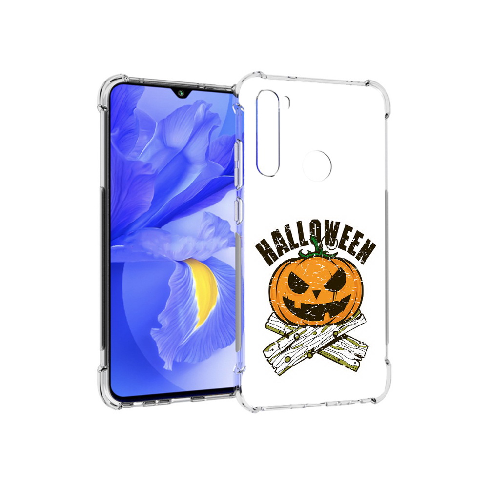 

Чехол MyPads Tocco для Xiaomi Redmi Note 8T Хэллоуин доски тыква (PT140720.278.194), Прозрачный, Tocco