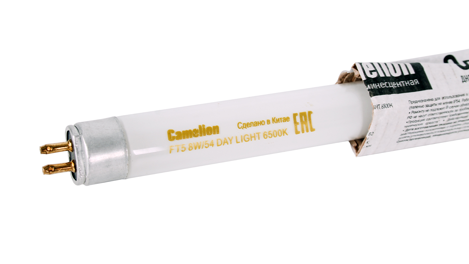 

Лампа люминесцентная Camelion FT5 8W 54 6500K