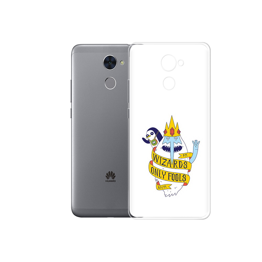 

Чехол MyPads Tocco для Huawei Enjoy 7 Plus время приключений снежный король, Прозрачный, Tocco