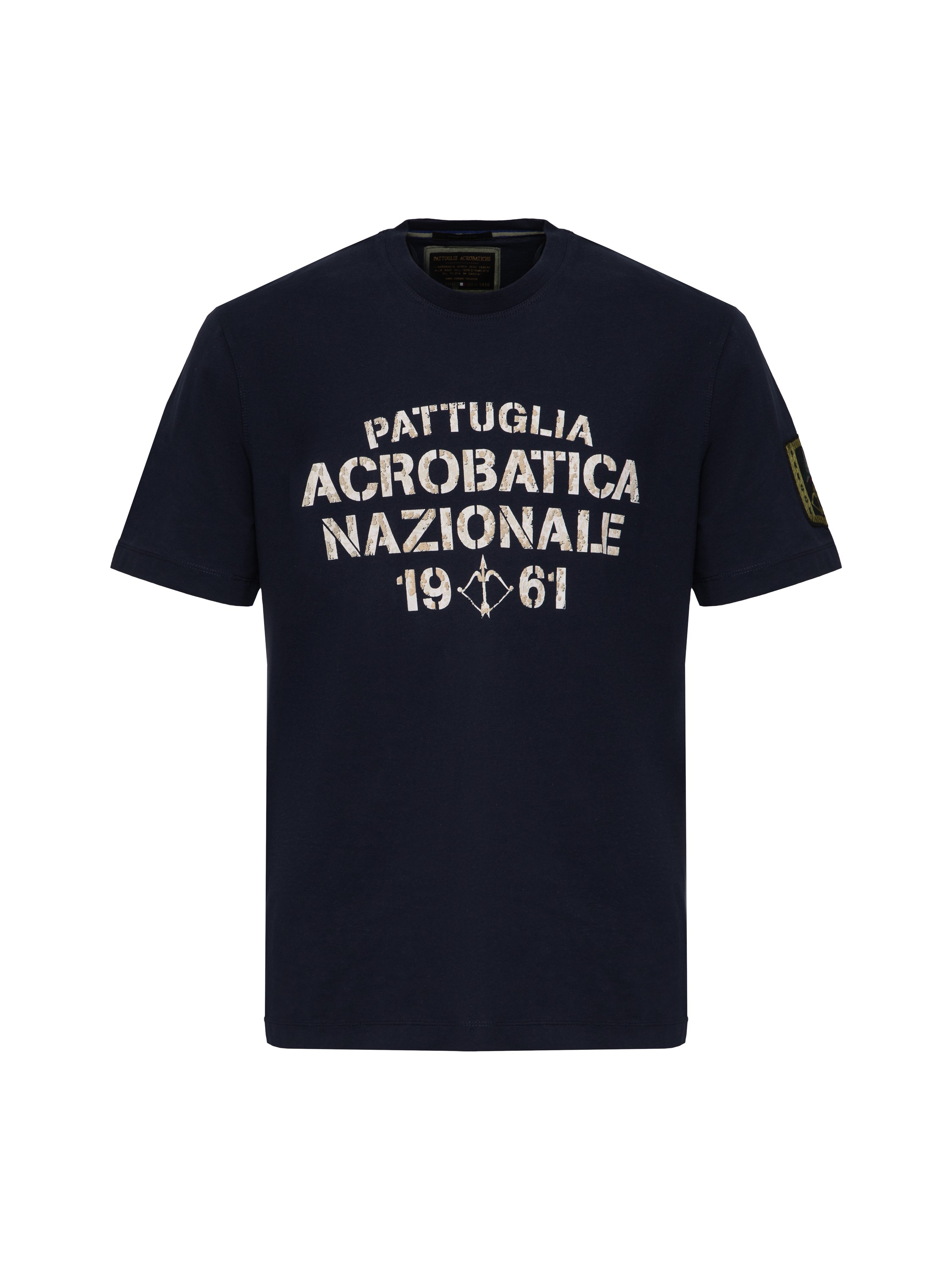 

Футболка мужская Aeronautica Militare TS2063J588 синяя XXL, Синий, TS2063J588
