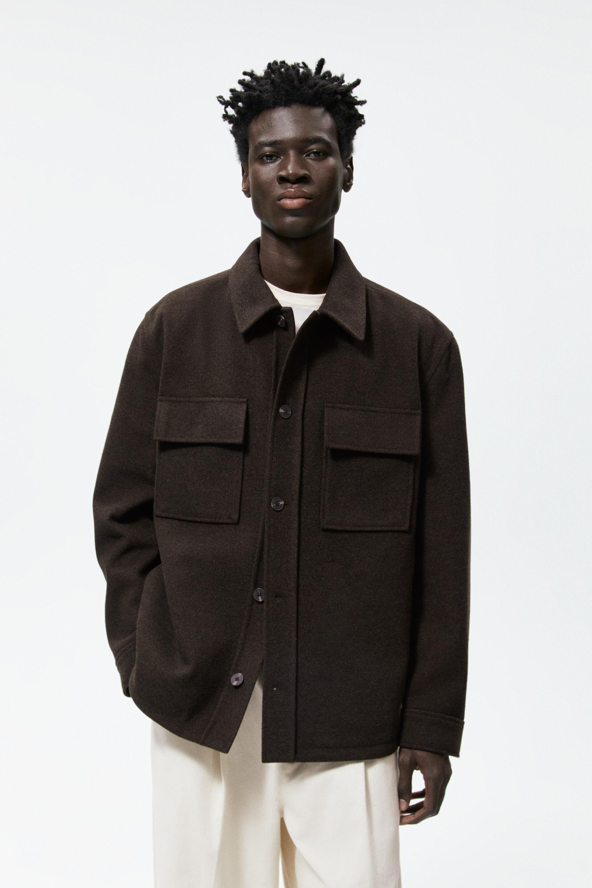 

Жакет мужской ZARA 09870800 коричневый L (доставка из-за рубежа), 09870800