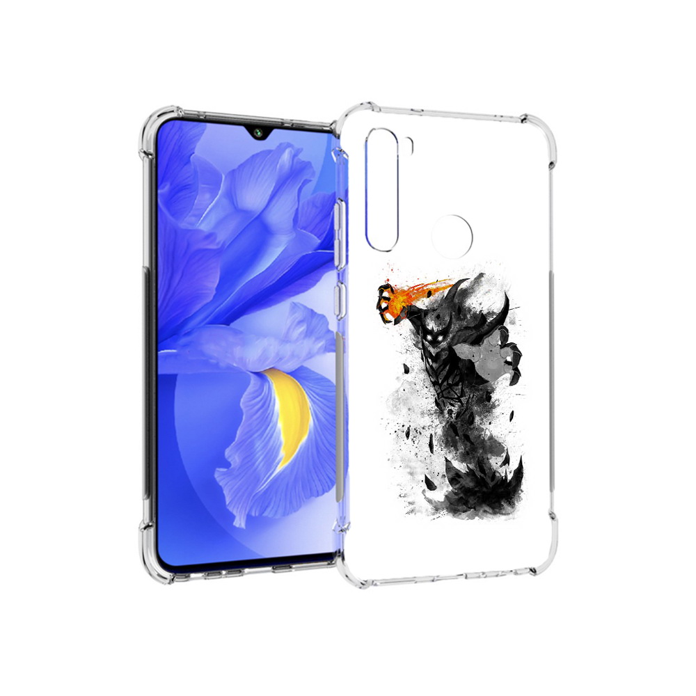 

Чехол MyPads Tocco для Xiaomi Redmi Note 8T nevermore черно белый (PT140720.278.21), Прозрачный, Tocco