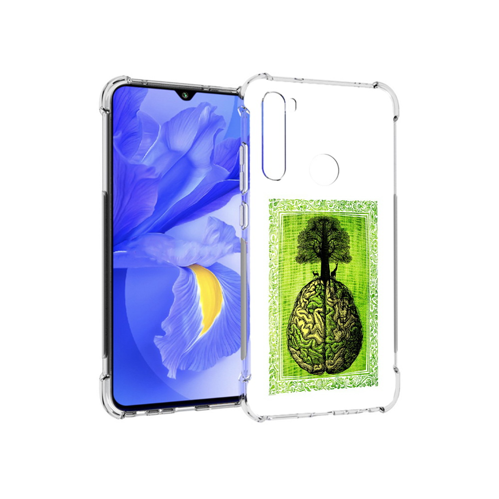 

Чехол MyPads Tocco для Xiaomi Redmi Note 8T абстракция здоровый мозг (PT140720.278.211), Прозрачный, Tocco