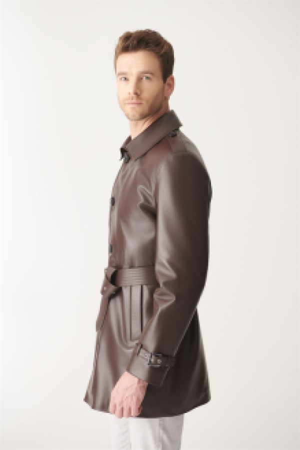 

Пальто мужское Black Noble 308 коричневое S (доставка из-за рубежа), Коричневый, 308