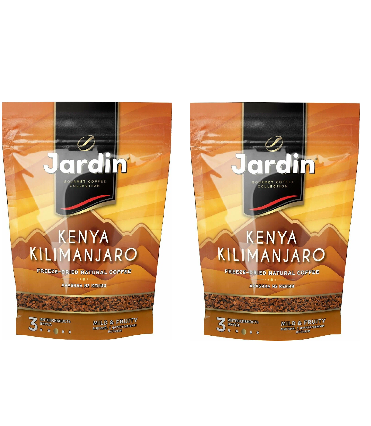 

Кофе растворимый Jardin Kenya Kilimanjaro, 75 г * 2 шт