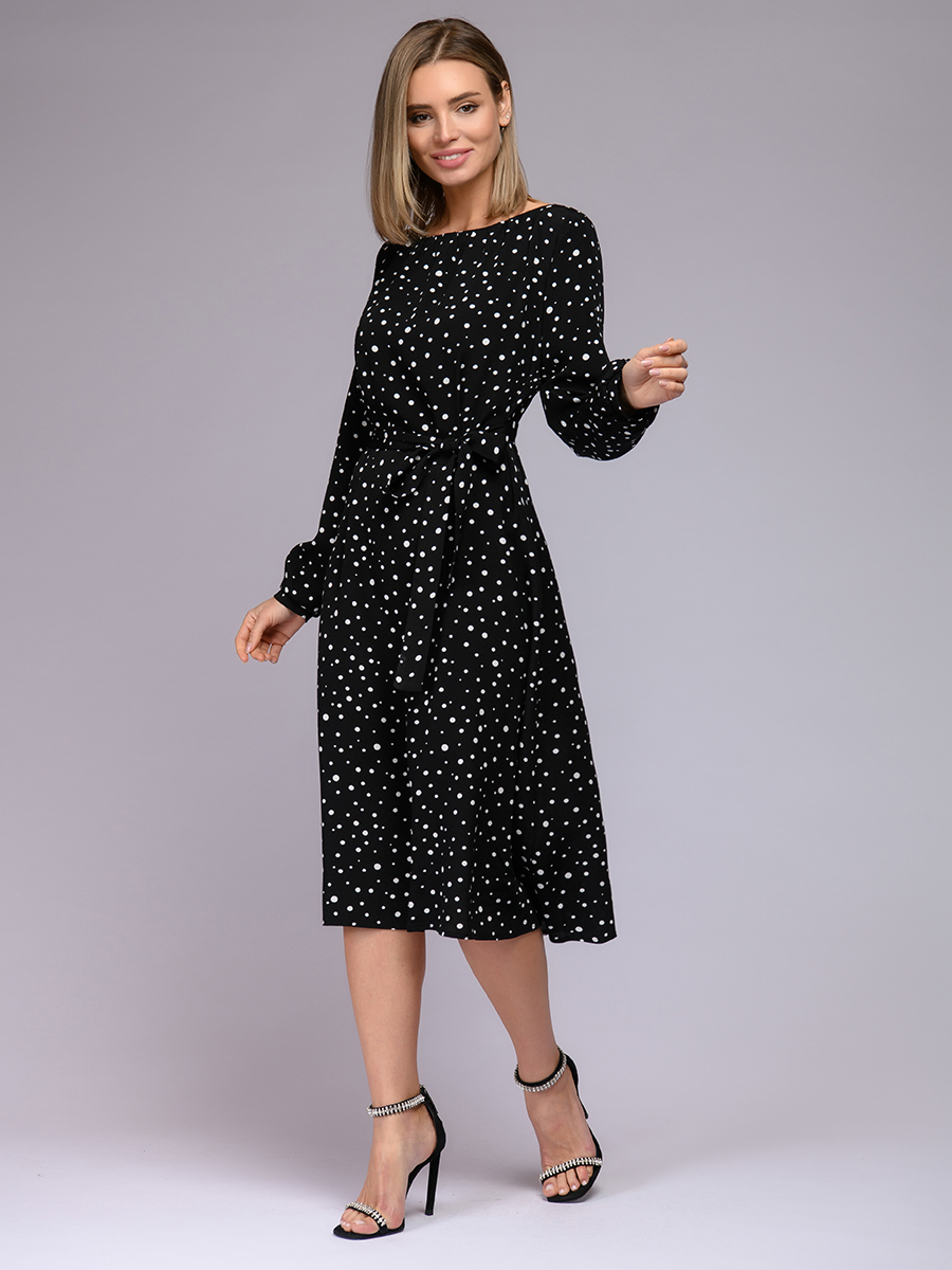 

Платье женское 1001dress 0122001-01671BK черное 48 RU