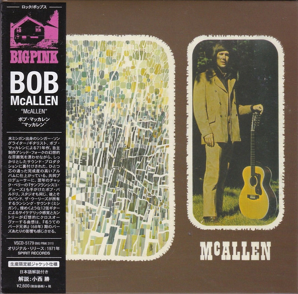 

Bob Mcallen: Mcallen: Limited Edition (1 CD)