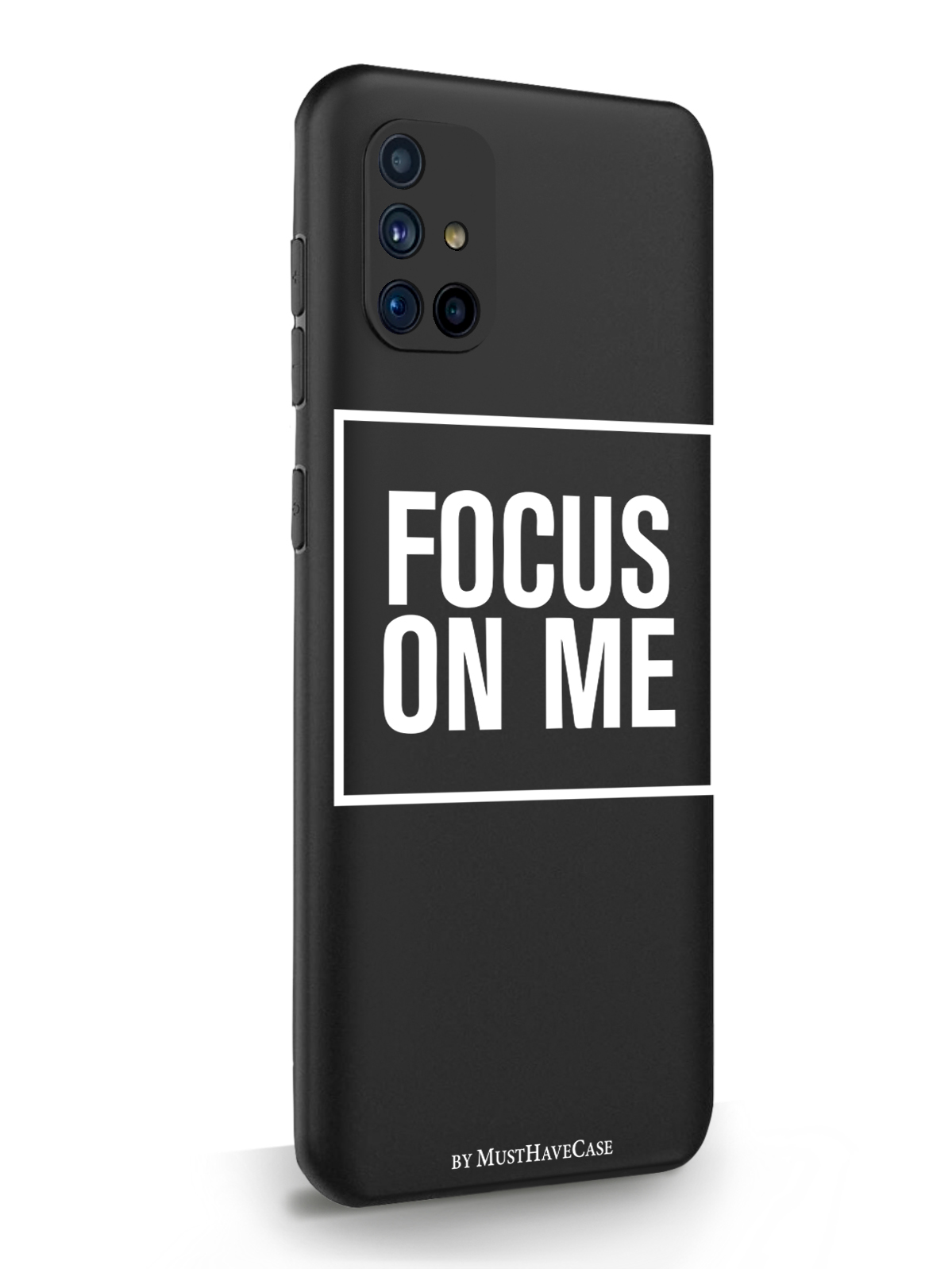 фото Чехол musthavecase для samsung m51 focus on me черный