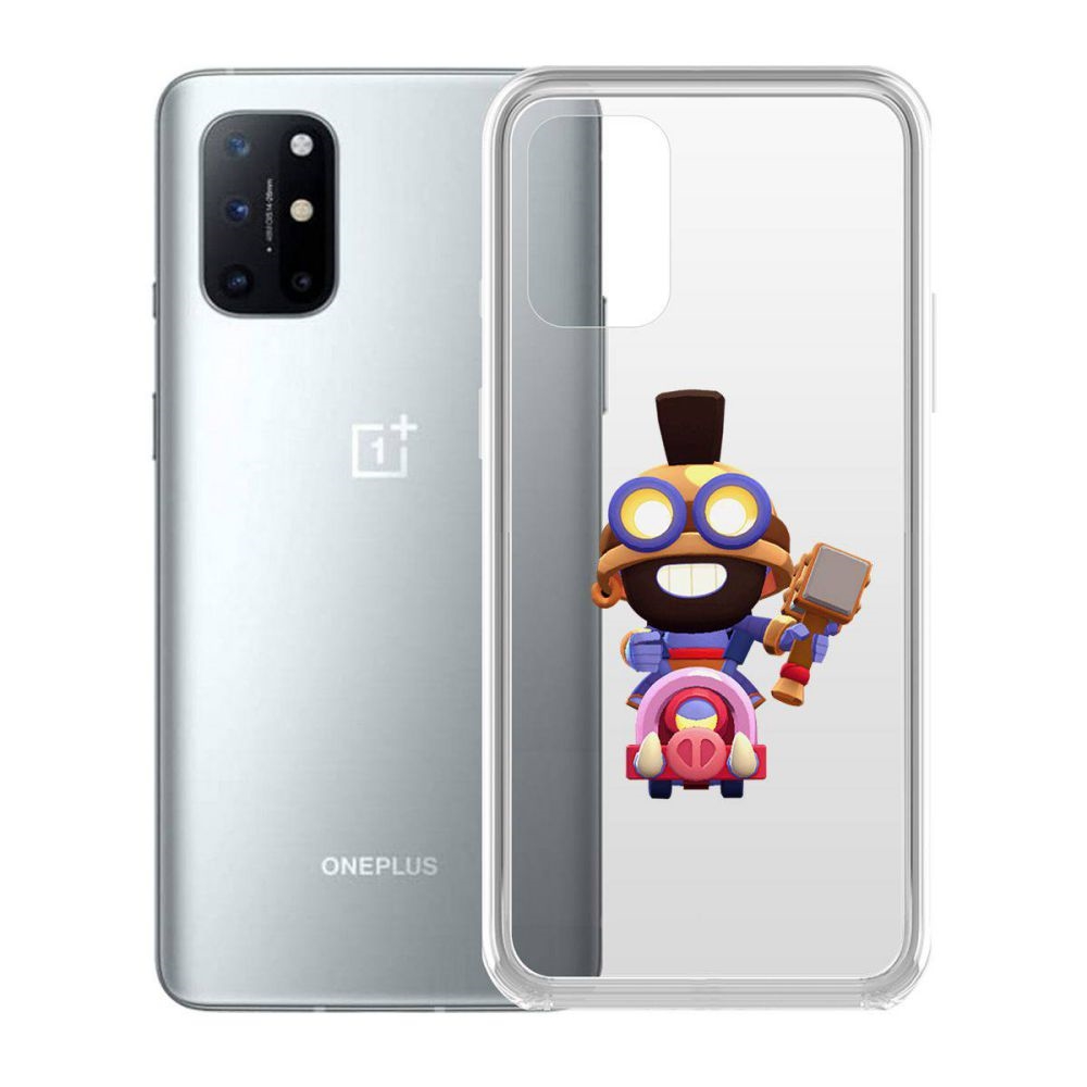 

Чехол-накладка Brawl Stars-Карл Всадник на кабане для OnePlus 8T