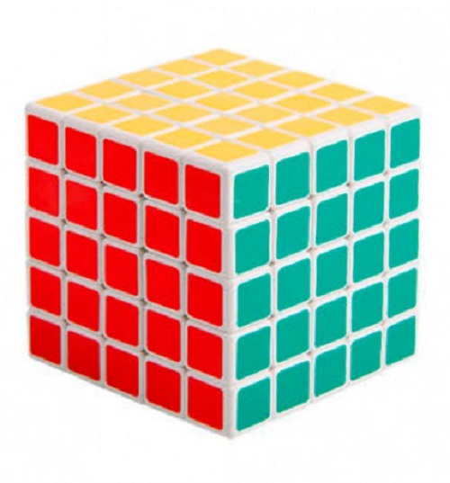 Головоломка Парк Сервис Кубик Рубика 5x5 белый кубик рубика cubelab самый маленький в мире 3х3 1 cm blue