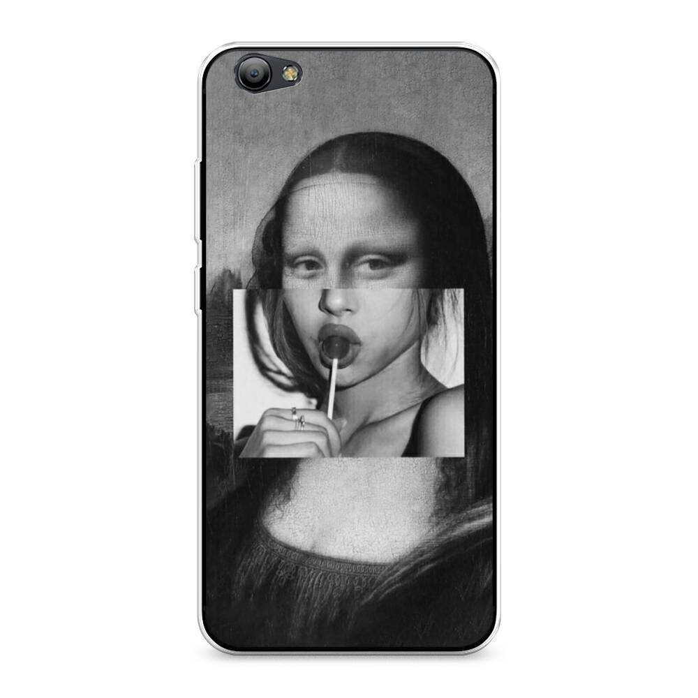 

Чехол Awog на Vivo Y65/Y66 "Mona Lisa sucking lollipop", Разноцветный, 260550-9