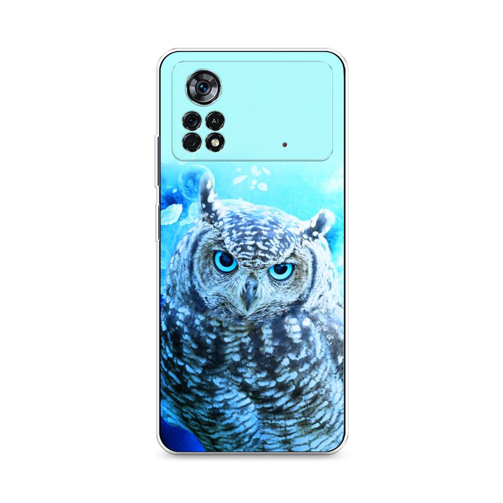 

Чехол Awog на Poco X4 Pro 5G "Сова арт 7", Разноцветный, 313150-1
