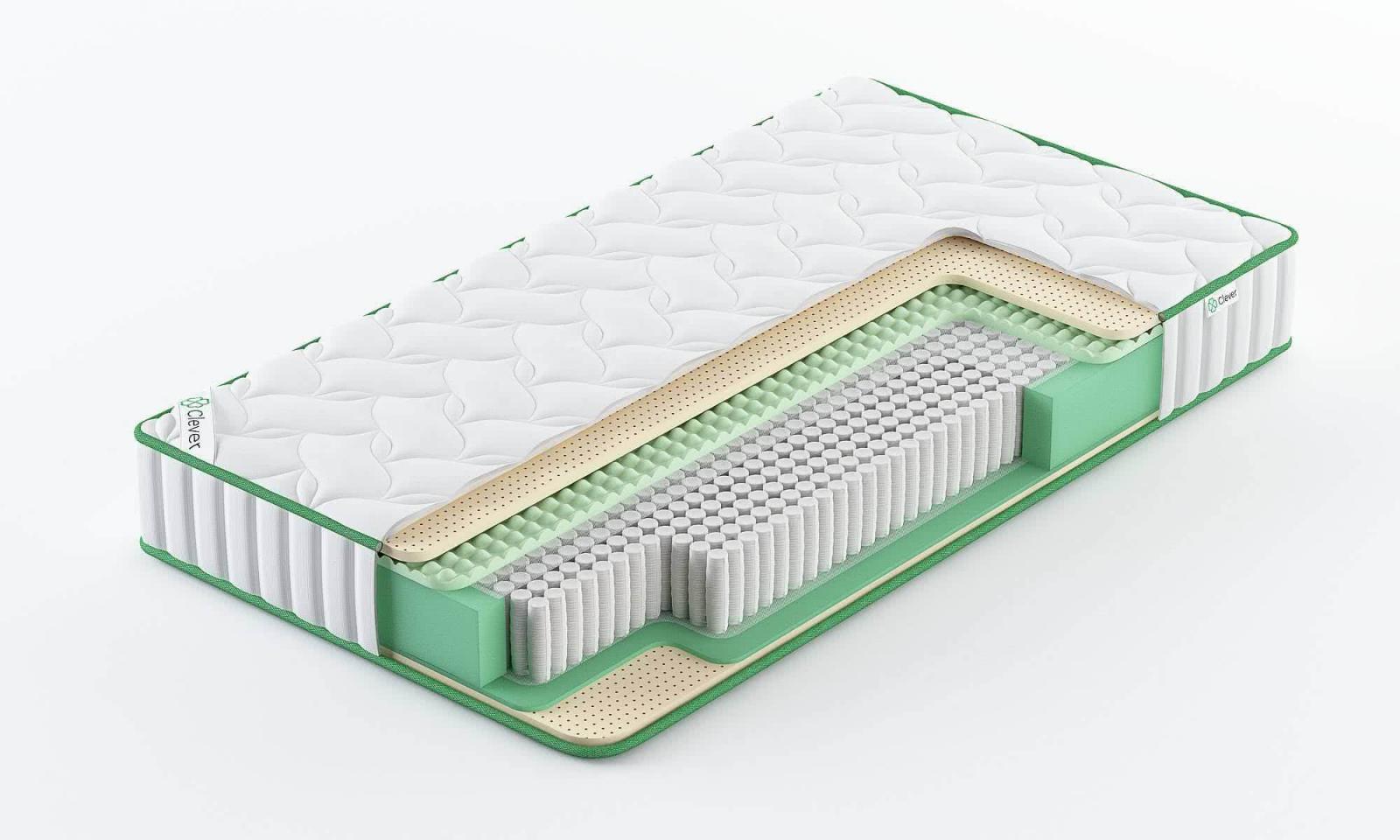 

Матрас Clever Dream S1000 225x205, Белый, Dream S1000