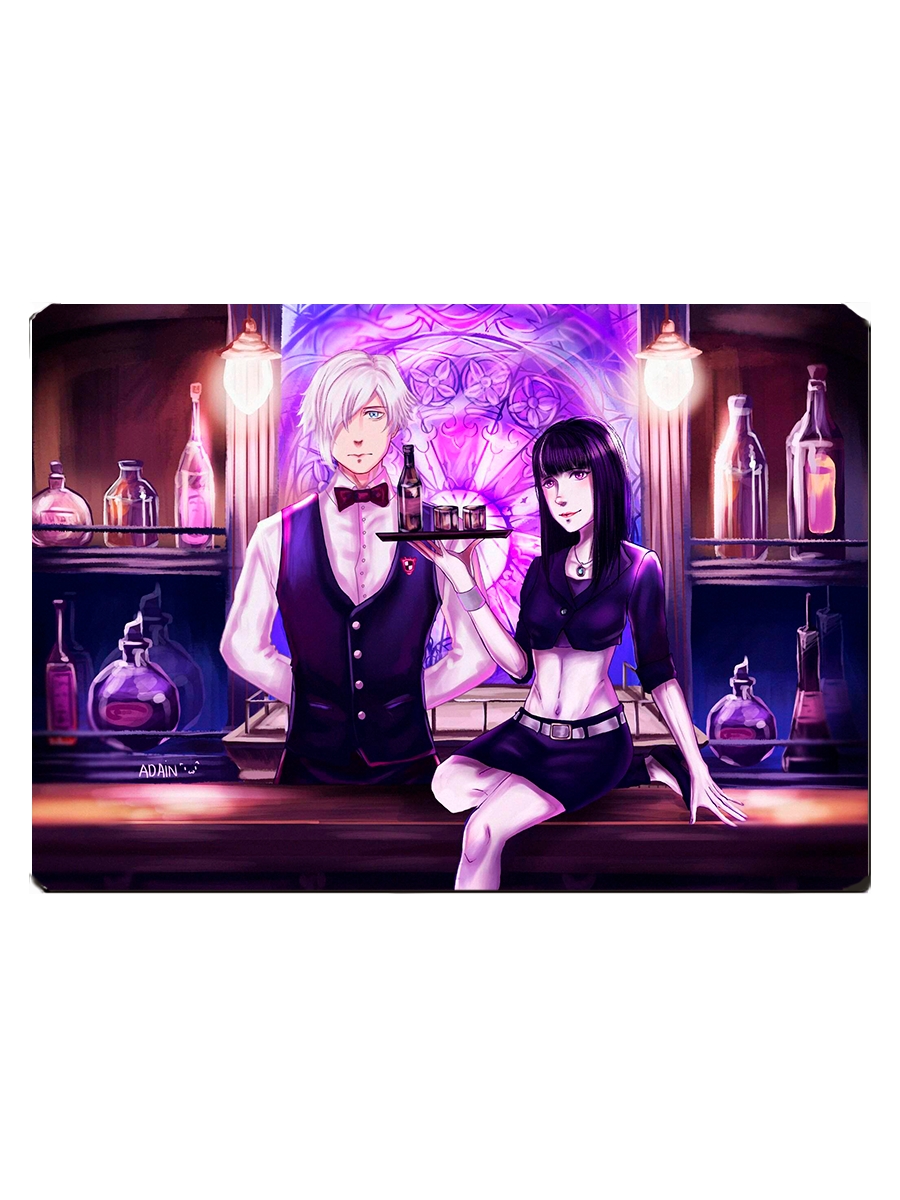 фото Коврик для мыши смертельный парад - death parade drabs