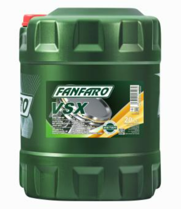 

6702 FANFARO VSX 5W40 20 л. Синтетическое моторное масло 5W-40, FF6702-20-E