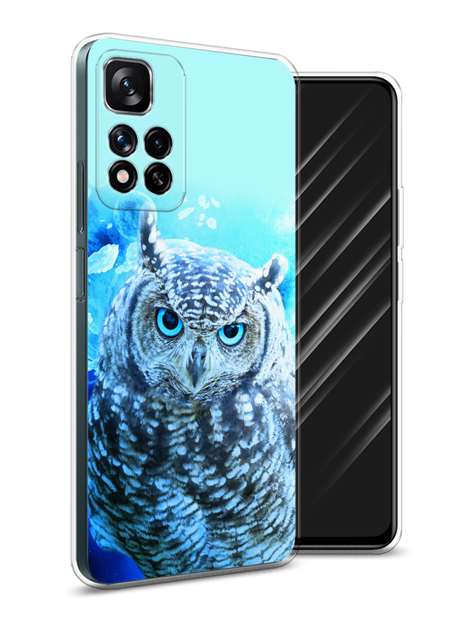 

Чехол Awog на Xiaomi Redmi Note 11 Pro Plus 5G "Сова арт 7", Разноцветный, 312150-1