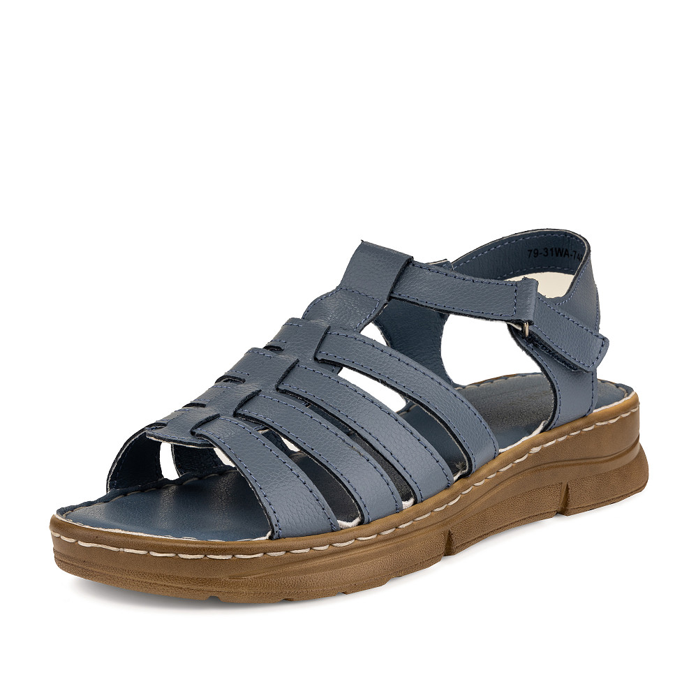 

Сандалии женские Marisetta 79-31WA-74 синие 39 RU, Синий, 79-31WA-74