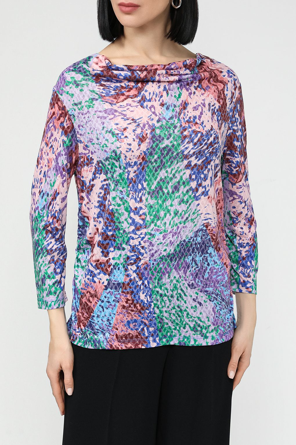 

Джемпер женский Gerry Weber 370205-35018 разноцветный 46, 370205-35018