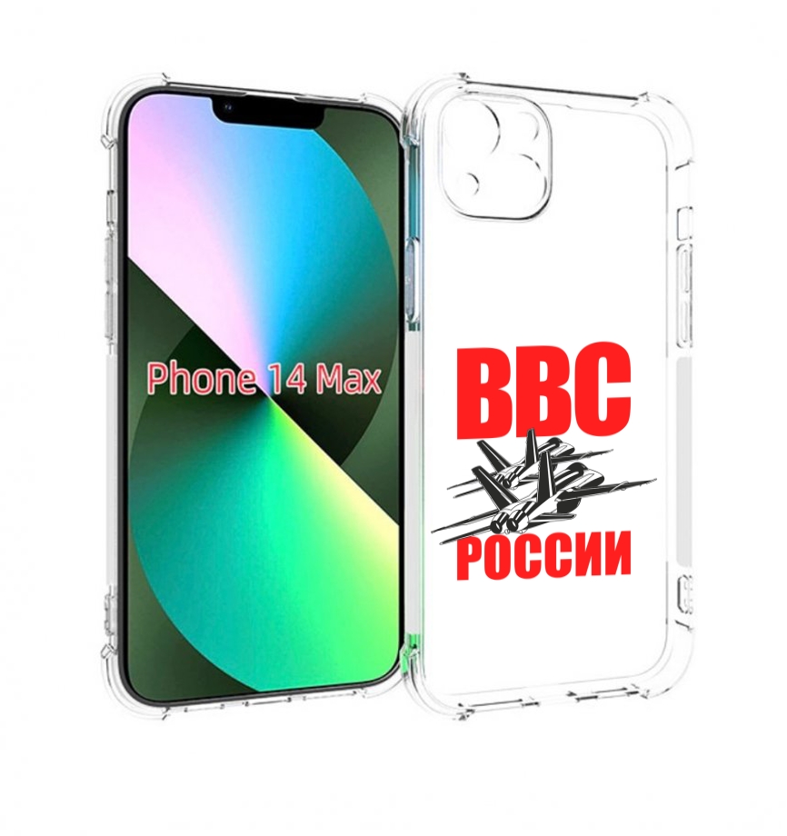 

Чехол MyPads ввс для iPhone 14 Plus (6.7), Прозрачный, Tocco