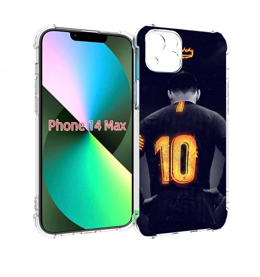 

Чехол MyPads номер-10 для iPhone 14 Plus (6.7), Прозрачный, Tocco