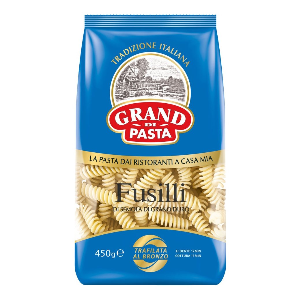 Макароны Grand di Pasta спирали, 450 г