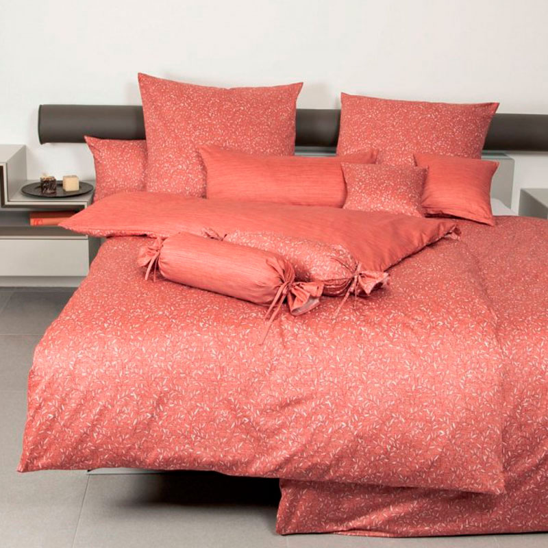 фото Комплект постельного белья 2-спальный janine messina, коралловый