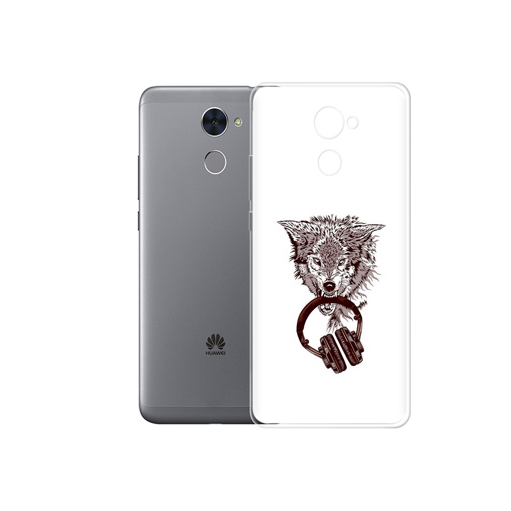 

Чехол MyPads Tocco для Huawei Enjoy 7 Plus дикий волк (PT74186.70.325), Прозрачный, Tocco