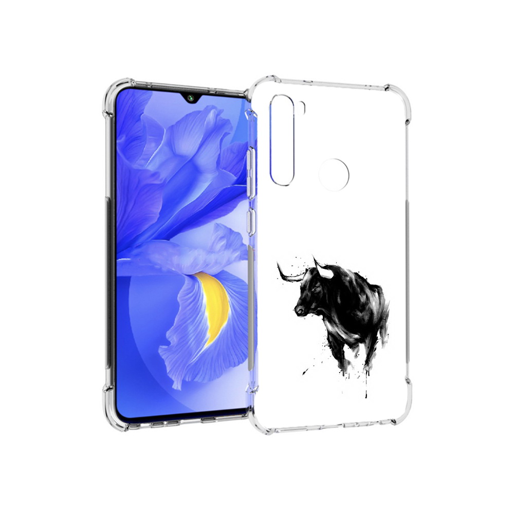 

Чехол MyPads Tocco для Xiaomi Redmi Note 8T бык (PT140720.278.254), Прозрачный, Tocco