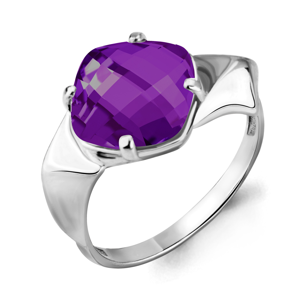 

Кольцо из серебра с аметистом р.  Aquamarine 6906084_925_р, 6906084_925_р