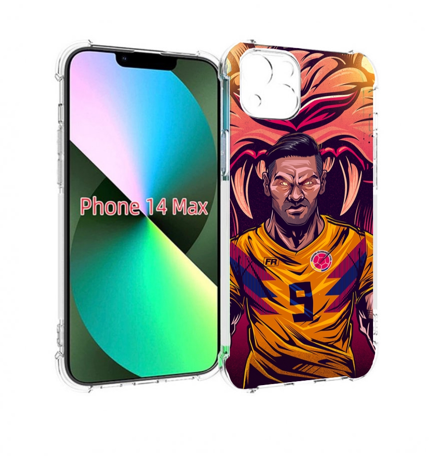 

Чехол MyPads парень-тигр-красный для iPhone 14 Plus (6.7), Прозрачный, Tocco