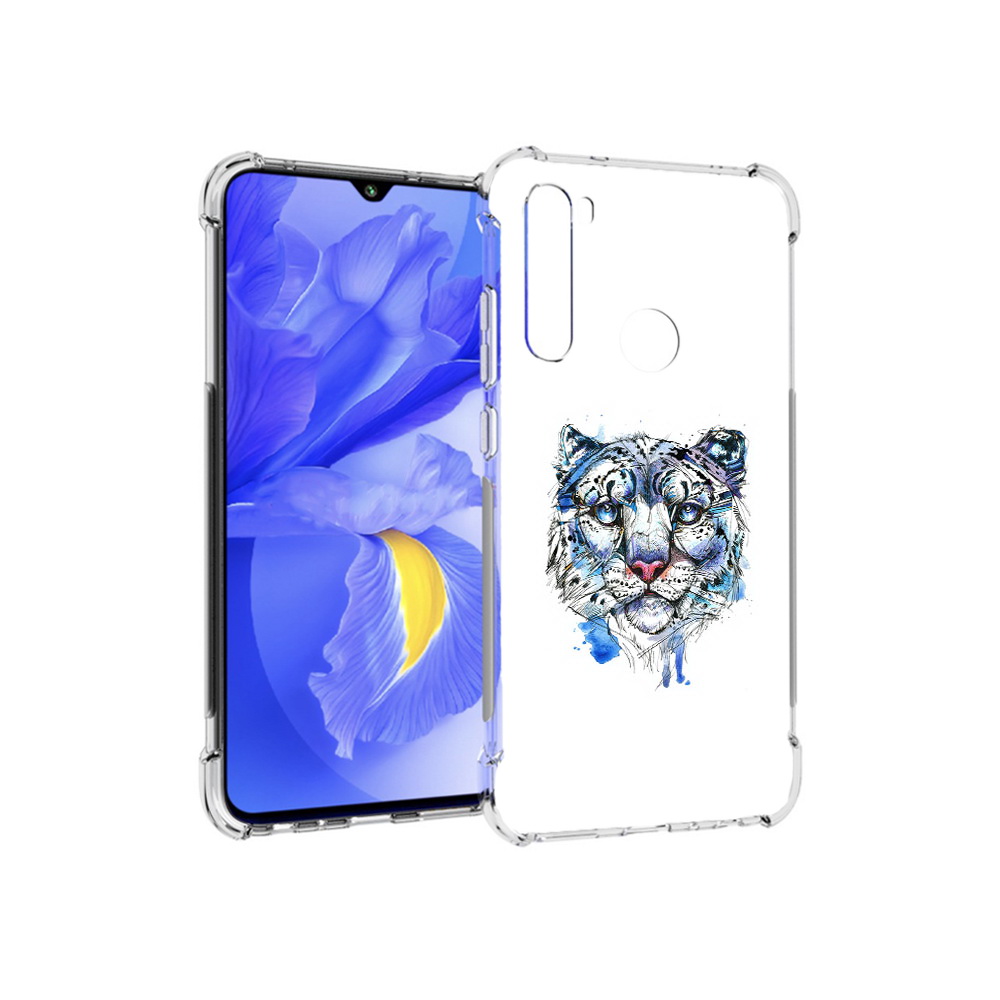 

Чехол MyPads Tocco для Xiaomi Redmi Note 8T водяной тигр (PT140720.278.263), Прозрачный, Tocco