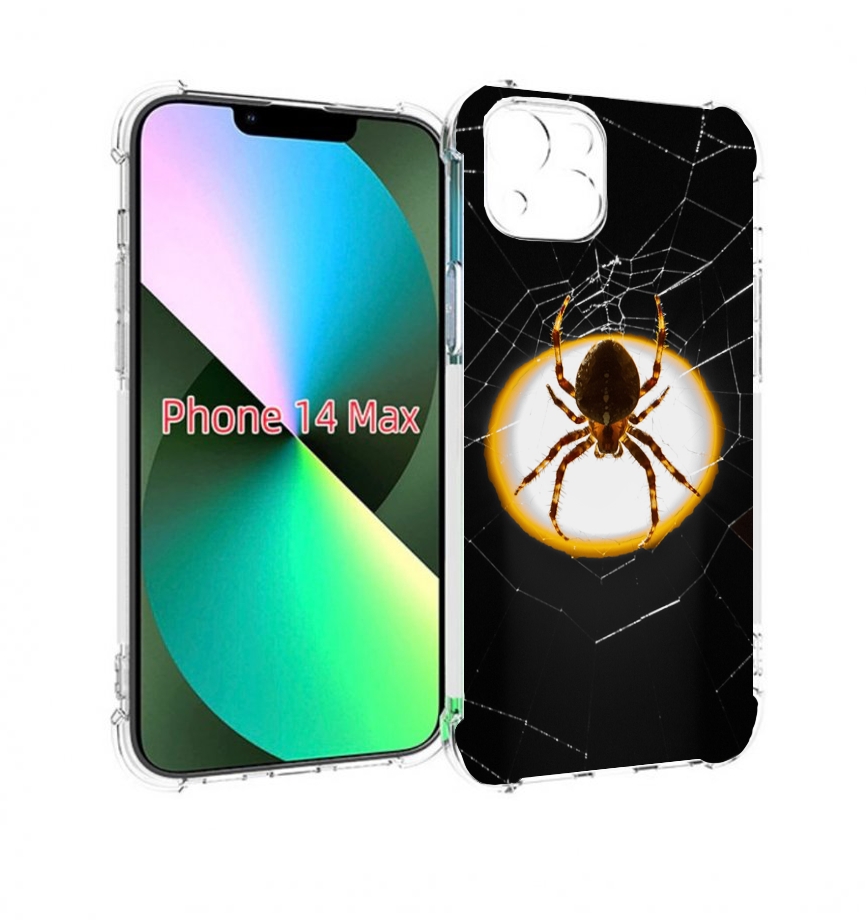 

Чехол MyPads паук-с-паутинкой для iPhone 14 Plus (6.7), Прозрачный, Tocco