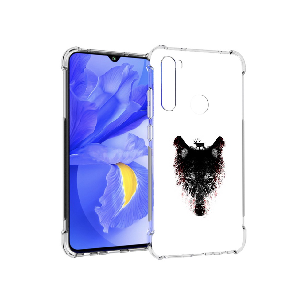 

Чехол MyPads Tocco для Xiaomi Redmi Note 8T волк в траве (PT140720.278.267), Прозрачный, Tocco