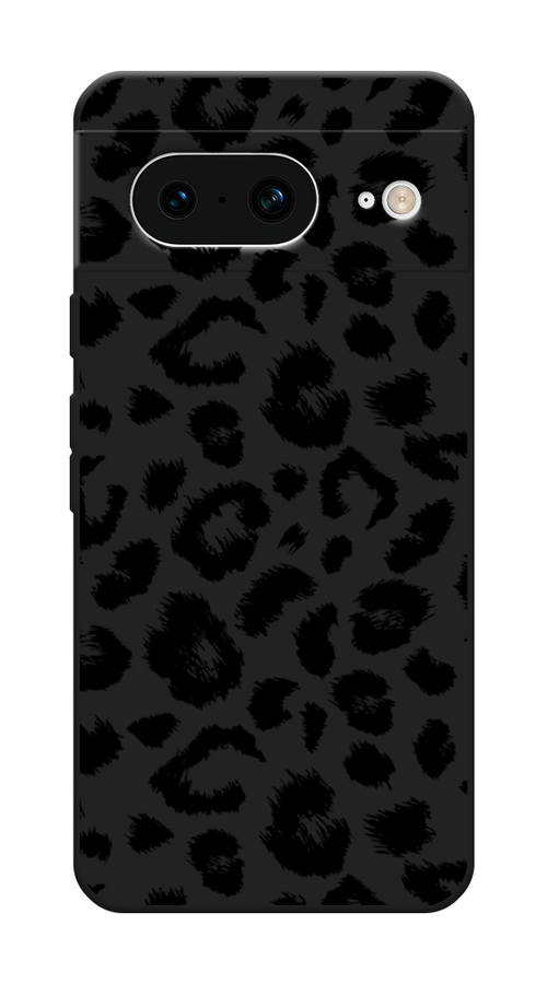 

Чехол Awog на Google Pixel 8 "Окрас леопарда фон", Черный, 271552-1