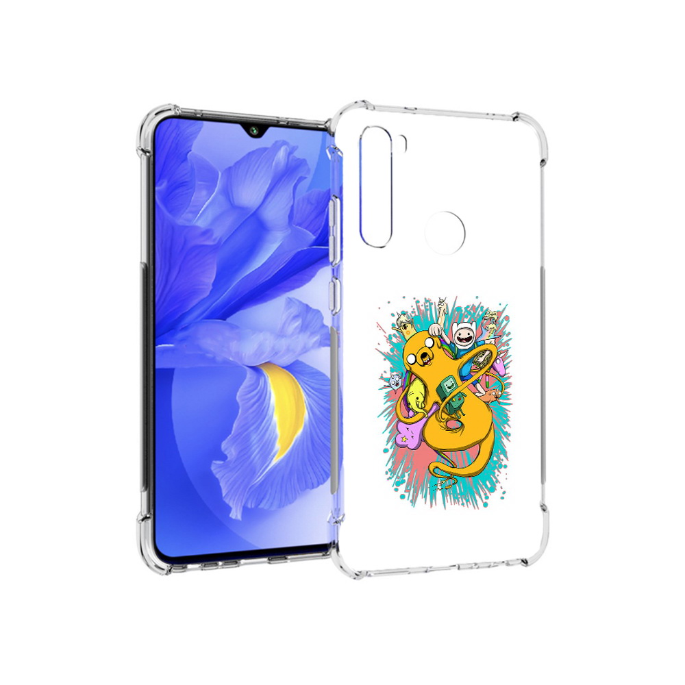 

Чехол MyPads Tocco для Xiaomi Redmi Note 8T время приключений рисунок (PT140720.278.276), Прозрачный, Tocco