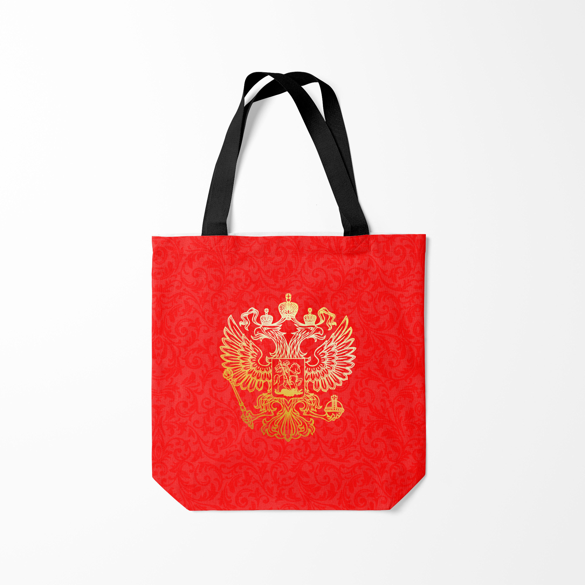 

Сумка шoппер унисекс Burnettie Герб, красный, Герб