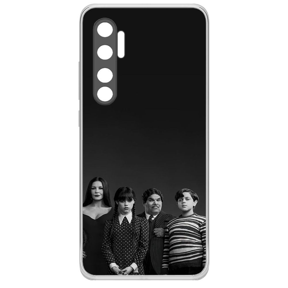 

Чехол-накладка Уэнсдей Аддамс - Семейка Аддамс для Xiaomi Mi Note 10 Lite