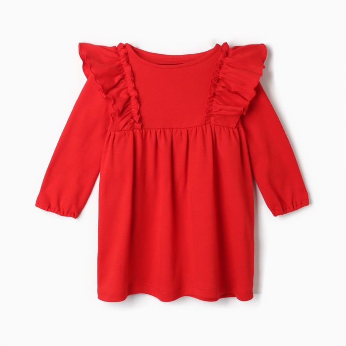 

Платье детское KAFTAN Basic line, красный, 98, Basic line
