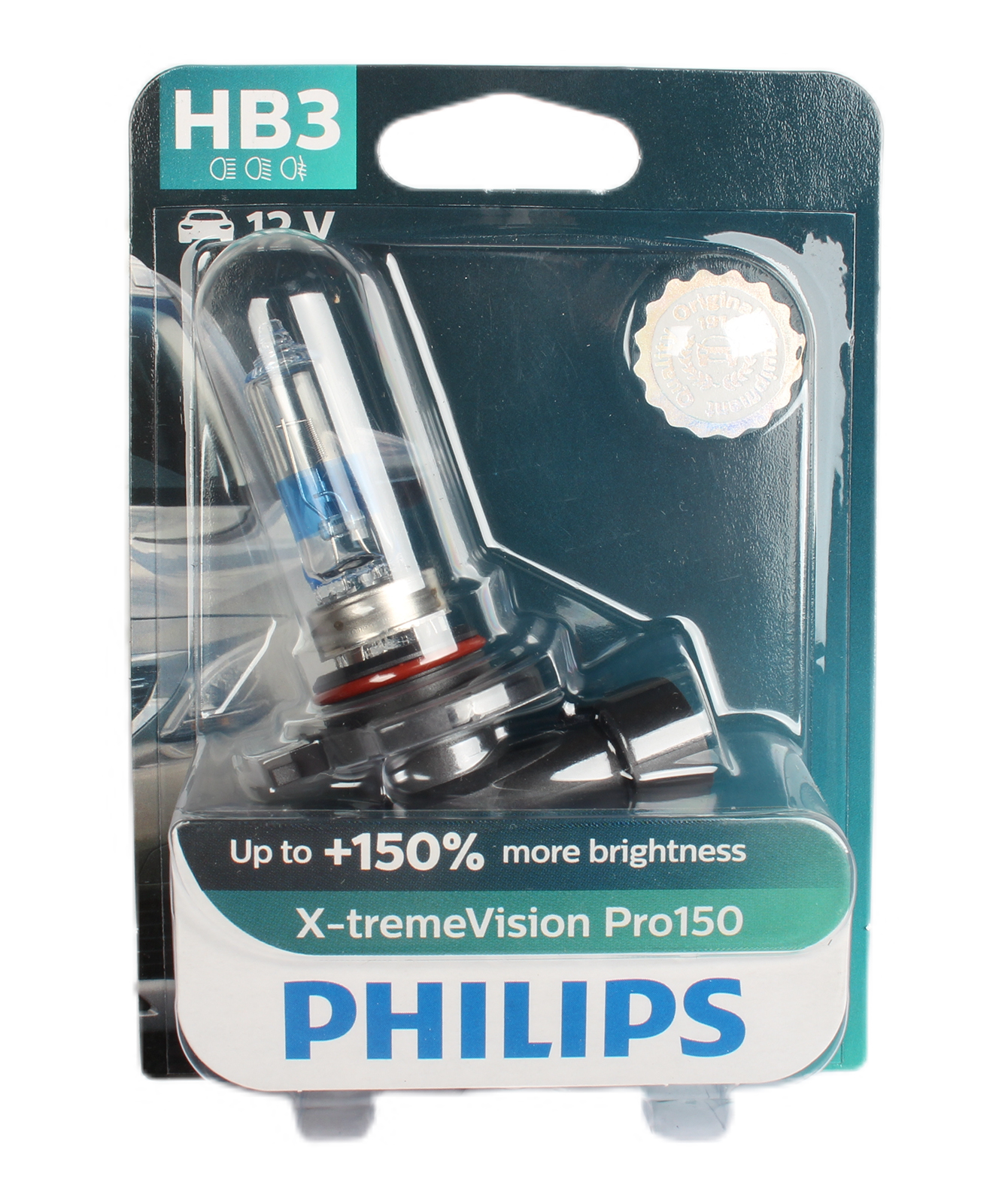 Лампа 12Vх65W HB3 PHILIPS X-tremeVision Pro150 2190₽
