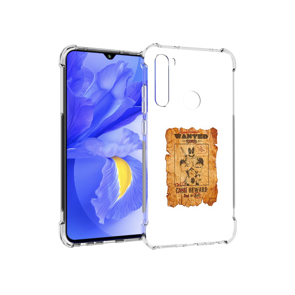 Чехол MyPads Tocco для Xiaomi Redmi Note 8T дедпул (PT140720.278.317)