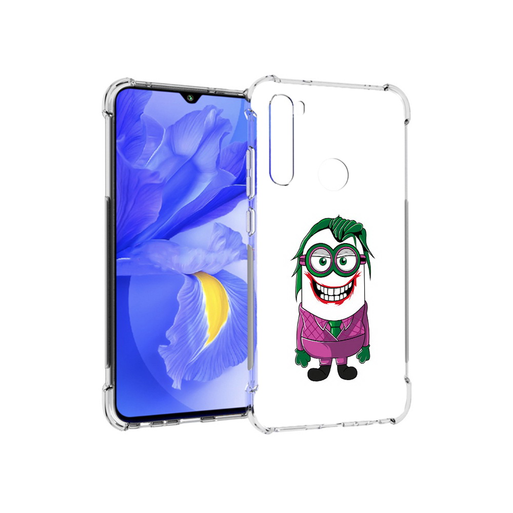

Чехол MyPads Tocco для Xiaomi Redmi Note 8T джокер миньон (PT140720.278.322), Прозрачный, Tocco